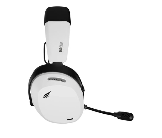 Hawk HS420B Beyaz Tri-Mode 7.1 Surround Kablosuz Oyuncu Kulaklığı - 50mm Sürücü, Mikrofonlu, PC/PS5/PS4/MAC Uyumu