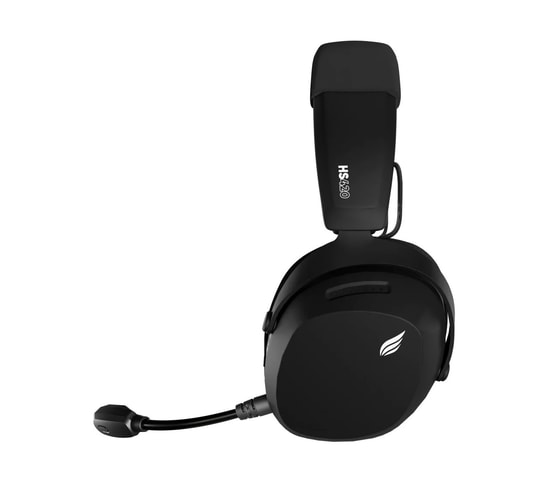 Hawk HS420S Siyah Tri-Mode 7.1 Surround Kablosuz Oyuncu Kulaklığı - 50mm Sürücü, Mikrofonlu, PC/PS5/PS4/MAC Uyumu