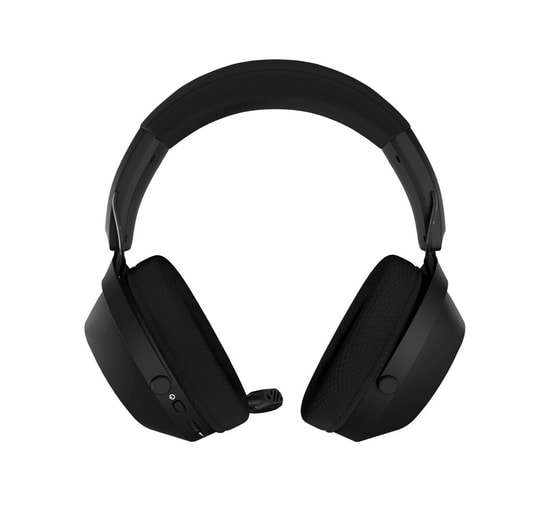Hawk HS420S Siyah Tri-Mode 7.1 Surround Kablosuz Oyuncu Kulaklığı - 50mm Sürücü, Mikrofonlu, PC/PS5/PS4/MAC Uyumu