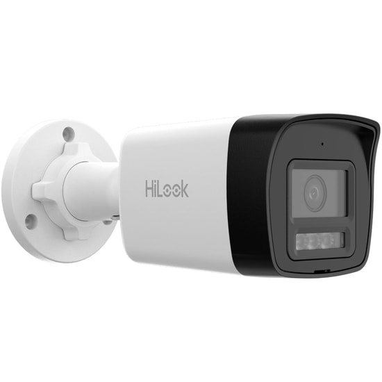 HiLook IPC-B120HA-LUFC 2MP Smart Hybrid Light IP Bullet Kamera - 2.8mm Lens, 20m Gece Görüş, Sesli, PoE, IP67
