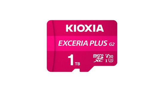 Kioxia Exceria Plus G2 1TB Micro SDXC Hafıza Kartı (LMPL2M001TG2) - 100/90MB/s, 4K, Class 10, U3, V30, A1, UHS-I