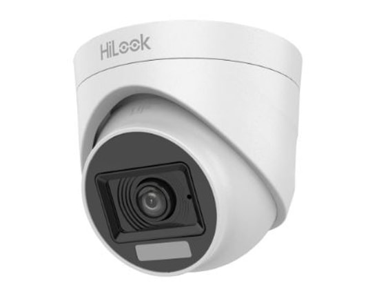 HiLook THC-T157-LPS 5MP ColorVu Analog Dome Kamera - 2.8mm Sabit Lens, 20m Smart Light, Dahili Mikrofon, 3K Çözünürlük