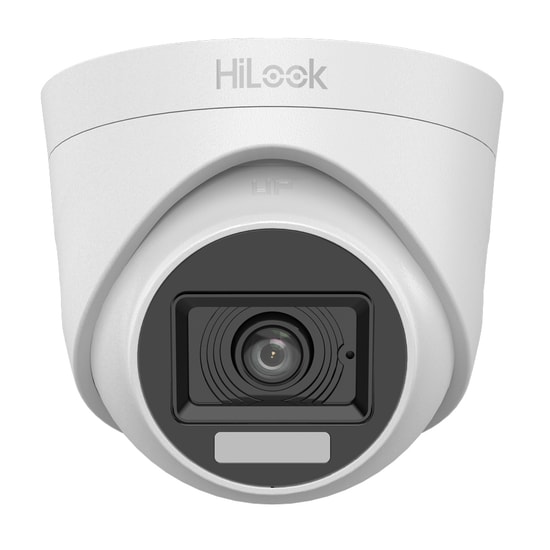 HiLook THC-T157-LPS 5MP ColorVu Analog Dome Kamera - 2.8mm Sabit Lens, 20m Smart Light, Dahili Mikrofon, 3K Çözünürlük
