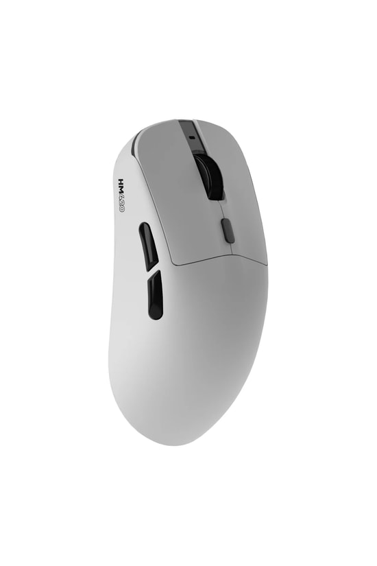 Hawk HM420B Beyaz Kablosuz Gaming Mouse - 26000 DPI, Tri-Mode Bluetooth/Wireless, 4K Hz, Optik, Şarj Standlı, 6 Tuş