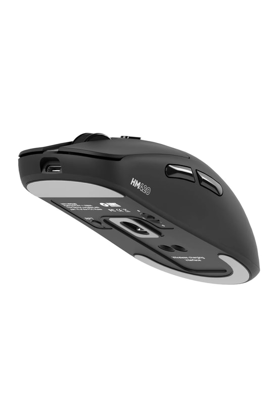 Hawk HM420S 4K Hz Gaming Mouse: 26000 DPI, Tri-Mode (Kablosuz/Bluetooth), Şarj Standlı, Siyah Oyuncu Mouse