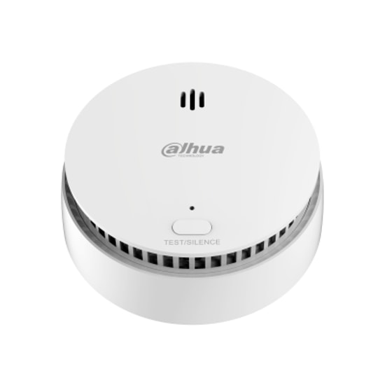 Dahua HY-SA21A-W2(868) Kablosuz Duman Dedektörü - 85dB Sesli Alarm, 1000m Menzil, 3 Yıl Pil Ömrü, Beyaz Renk