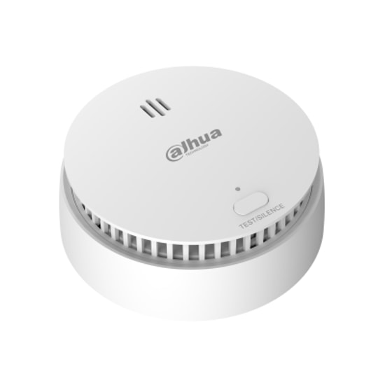 Dahua HY-SA21A-W2(868) Kablosuz Duman Dedektörü - 85dB Sesli Alarm, 1000m Menzil, 3 Yıl Pil Ömrü, Beyaz Renk