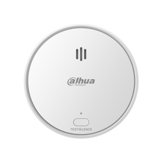 Dahua HY-SA21A-W2(868) Kablosuz Duman Dedektörü - 85dB Sesli Alarm, 1000m Menzil, 3 Yıl Pil Ömrü, Beyaz Renk