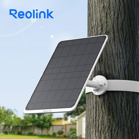 Reolink REOLINK-12W-SOLAR-PANEL-3 Solar 3 Güneş Paneli (Beyaz) - 12W Güç, Type-C Bağlantı, IP65 Su Geçirmezlik