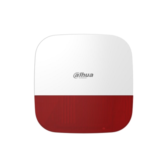 Dahua DHI-ARA13-W2(868) Kablosuz Dış Mekan Siren - 110dB Ses Seviyesi, AES128 Şifreleme, Mavi Işıklı Uyarı