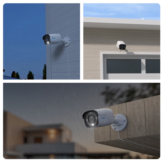 Reolink P340 12MP 4mm PoE IP Bullet Güvenlik Kamerası - 30m Renkli Gece Görüş, Çift Yönlü Ses, IP67 Dayanıklı