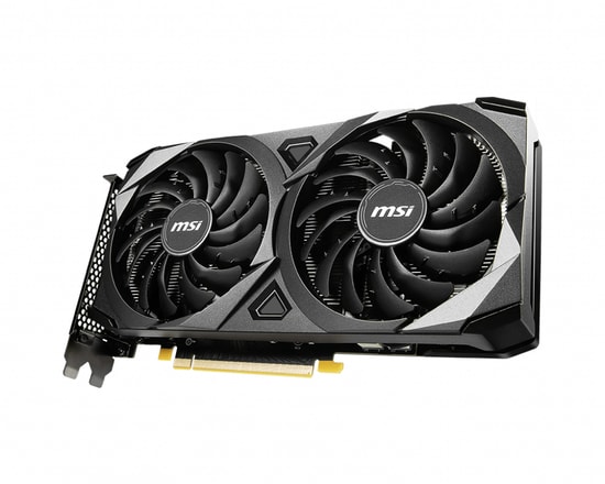 MSI GeForce RTX 3060 Ventus 2X 12G OC 12GB GDDR6 Ekran Kartı - 192 Bit, 1807 MHz, 3xDP, 1xHDMI, DirectX 12, Dual Fan