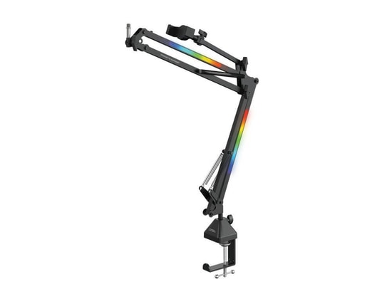 Thonet Vander VX100 Microphone Stand (HK096-03680) - RGB Aydınlatmalı, 360 Derece Dönebilen Profesyonel Mikrofon Kolu