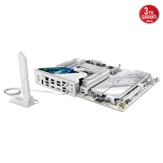 Asus ROG STRIX X870E-A GAMING WIFI7 NEO Anakart - AMD AM5, DDR5, Wi-Fi 7, Çift USB4, Bluetooth, RGB, ATX