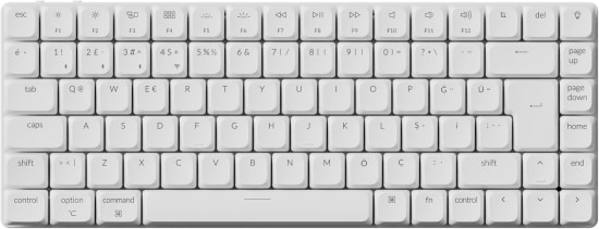 Keychron K3 Max %75 RGB Red Switch Kablosuz Mekanik Gaming Klavye (K3M-Q1-TR) - QMK/VIA, Türkçe Q, Low Profile
