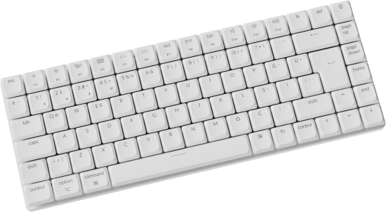 Keychron K3 Max %75 RGB Red Switch Kablosuz Mekanik Gaming Klavye (K3M-Q1-TR) - QMK/VIA, Türkçe Q, Low Profile