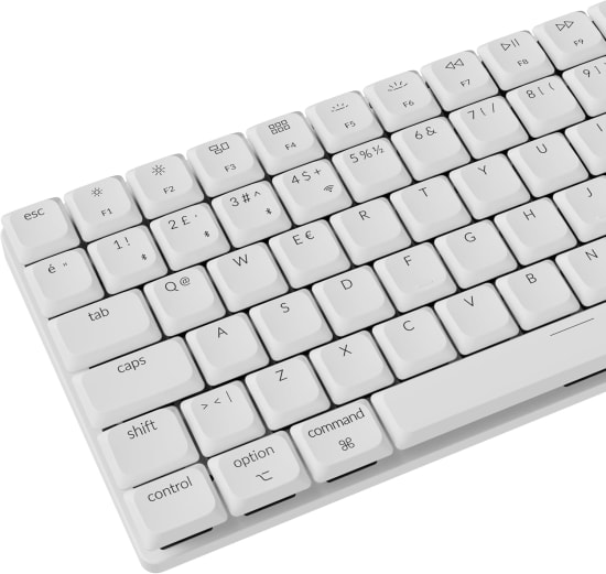 Keychron K3 Max %75 RGB Red Switch Kablosuz Mekanik Gaming Klavye (K3M-Q1-TR) - QMK/VIA, Türkçe Q, Low Profile