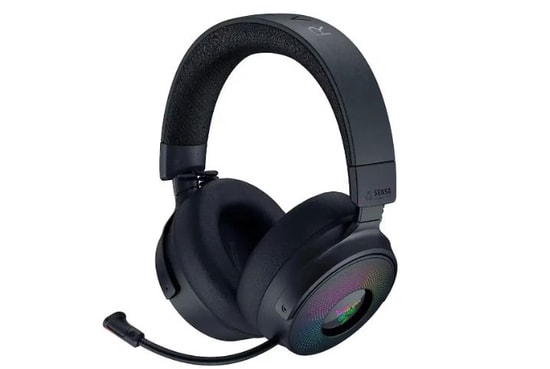 RAZER Kraken V4 Pro RZ04-05160100-R3M1 Oyuncu Kulaklığı - Kablosuz, RGB Aydınlatma, TriForce 40mm, OLED Kontrol Hubı