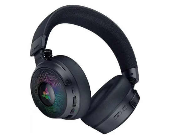 RAZER Kraken V4 Pro RZ04-05160100-R3M1 Oyuncu Kulaklığı - Kablosuz, RGB Aydınlatma, TriForce 40mm, OLED Kontrol Hubı