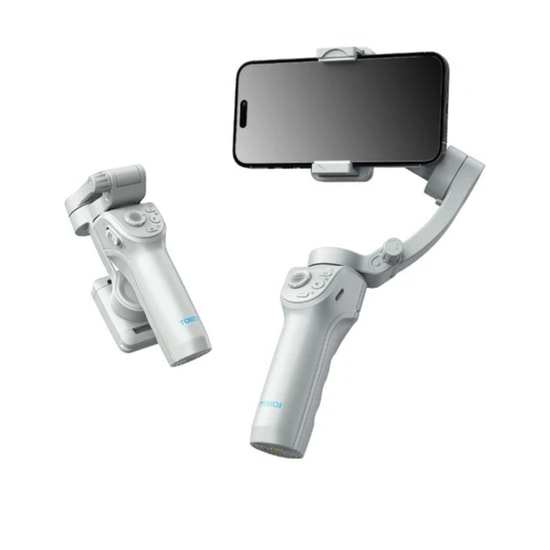Nettech Tokqı M01 Siyah Telefon Gimbal Telefon Sabitleyici (NT-115935) - Alüminyum Gövde, Bluetooth, Uzaktan Kumanda