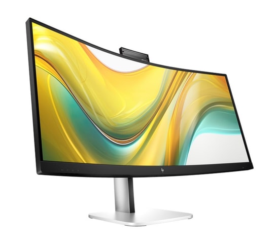 HP Series 5 Pro 34" WQHD 9E0Z2UT Kavisli VA Konferans Monitörü - 3440x1440, 100Hz, 5ms, 400nit, USB-C 100W, 1Gbit LAN