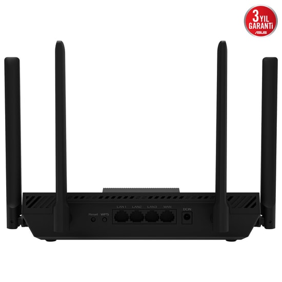 Asus RT-BE50 WiFi 7 BE3600 Dual Band Extendable Router - 3600 Mbps, 4 Anten, 256MB RAM, 2.5G Port, AiMesh, VPN