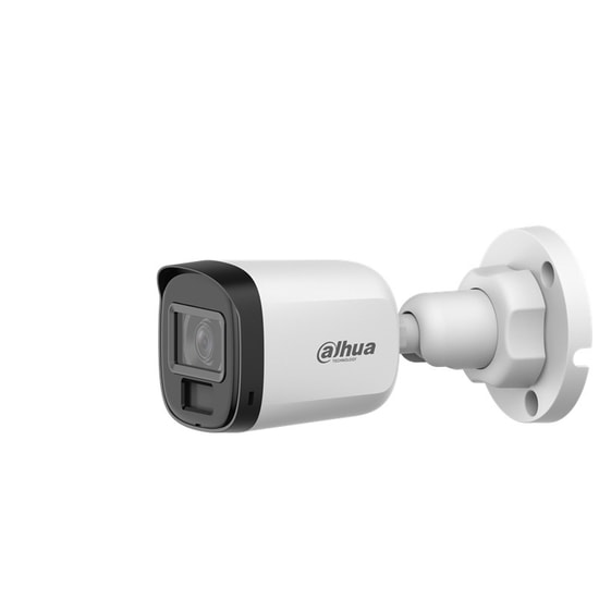 Dahua HAC-B1A51-U-IL-A-0360B 5MP Bullet Kamera - 3.6mm Lens, 30m Akıllı Çift Işık, Dahili Mikrofon, 4in1