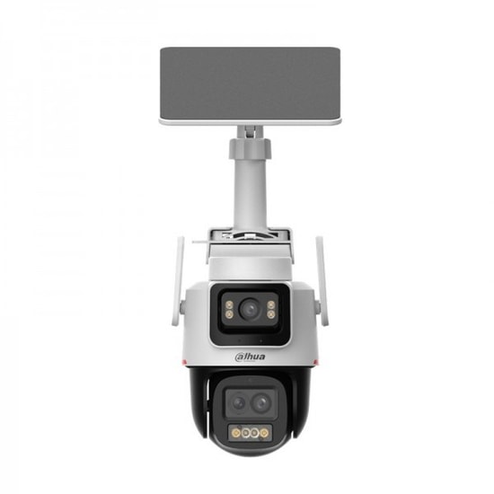 Dahua IPC-PTS2649C-3E3Z-4G-B20-3684/0 3+3MP PT Solar Kamera - 6x Hybrid Zoom, 50m WizColor, 4G, Sesli Alarm