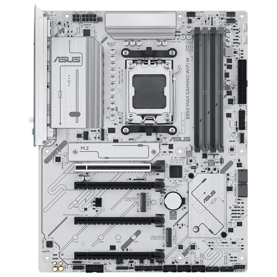 ASUS B850 MAX GAMING WIFI AM5 DDR5 ATX Anakart - 8000MHz (OC), WiFi 6E, BT 5.3, 3xM.2, PCIe 5.0, 2.5G LAN, Aura RGB