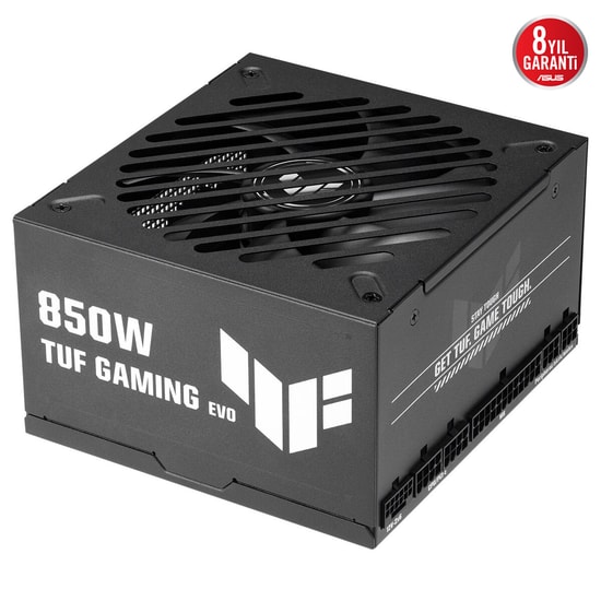 Asus TUF Gaming 850G 850W 80+ Gold Tam Modüler Güç Kaynağı - ATX 3.1, PCIe 5.1, 12V-2x6, 8 Yıl Garanti, EVO