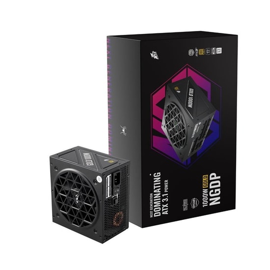 1ST Player NGDP-GLD-1000-BK 1000W 80+ Gold Tam Modüler ATX3.1 Güç Kaynağı - 10 Yıl Japon Kapasitör Garantili