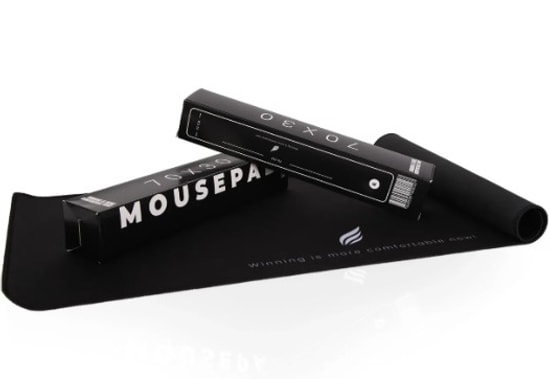 Hawk XL 70X30 Siyah Gaming Mousepad (XL-70X30-SIYAH-MOUSEPAD) - 700x300mm, Kaymaz Tabanlı Dikdörtgen Oyuncu Mouse Pad