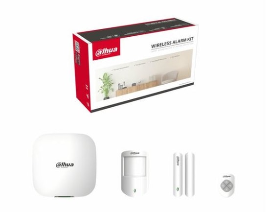 Dahua DHI-ART-ARC3000H-03-W2(868) Kablosuz Alarm Seti - Wi-Fi, 868MHz, PIR, Manyetik Kontak, Kumanda, Beyaz Renk