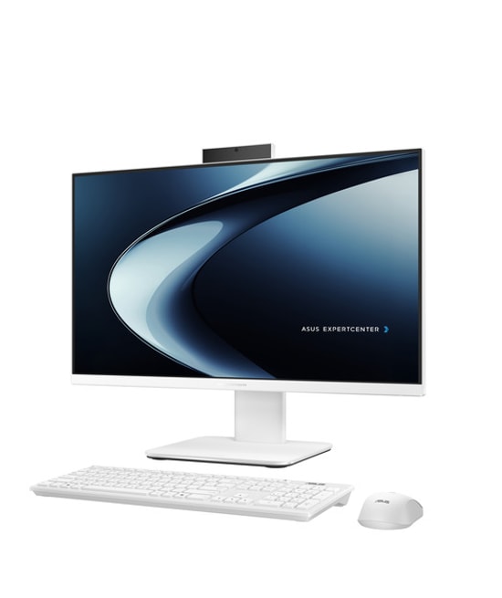 Asus V440VAK-C516512W0D 23.8" FHD All-in-One PC - Intel Core 5-210H, 16GB DDR5 RAM, 512GB SSD, FreeDOS, Beyaz