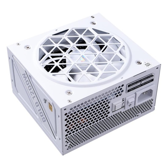 1ST Player NGDP-GLD-1200-WH-EU 1200W 80+ Gold ATX3.1 Full Modüler Güç Kaynağı - 10 Yıl Japon Kapasitör Beyaz