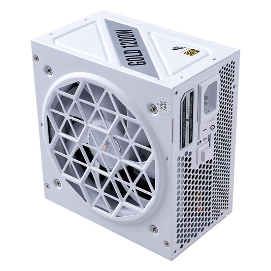 1ST Player NGDP-GLD-1200-WH-EU 1200W 80+ Gold ATX3.1 Full Modüler Güç Kaynağı - 10 Yıl Japon Kapasitör Beyaz