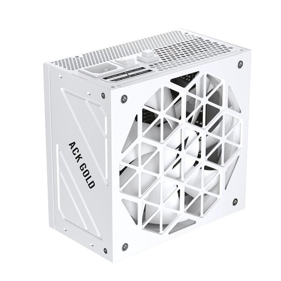 1ST Player ACK-GLD-850-WH-EU 850W 80+ Gold Full Modüler Güç Kaynağı - ATX 3.1, PCIe 5.1, Aktif PFC, 7 Yıl Garanti