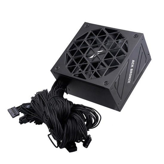 1ST Player ACK 750W 80+ Bronze Siyah Güç Kaynağı - ATX 3.1, 14cm Fan, Aktif PFC, 5 Yıl, ACK-BRZ-750-BK-EU