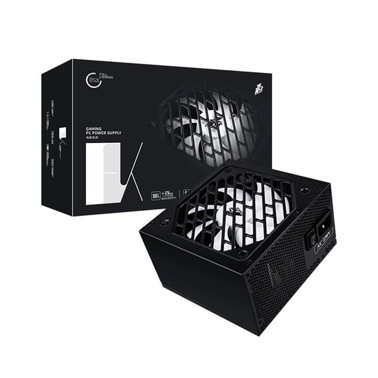 1st Player FK-400-BK-EU 400W Güç Kaynağı - 12cm Fan Korumalı, Pasif PFC, ATX, 3 Yıl Garanti, Siyah Tasarım