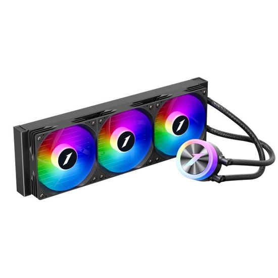 1st Player Thunderstorm TS1 360 BK Siyah ARGB İşlemci Sıvı Soğutucu - 3x120mm Fan, AM5/LGA1700, 3000RPM Pompa