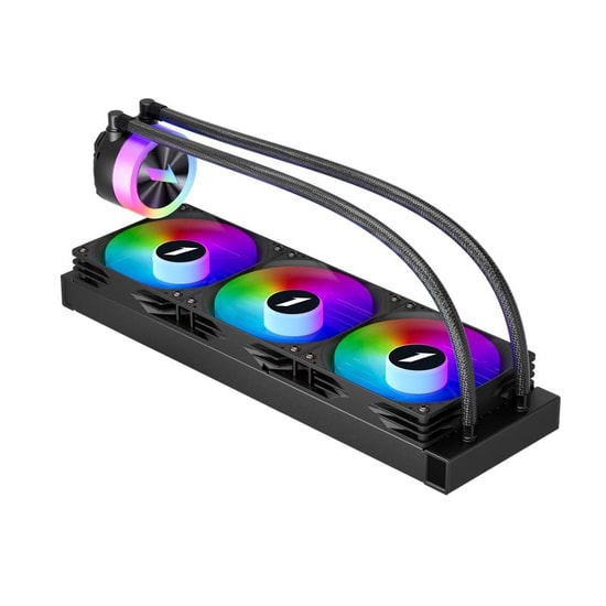 1st Player Thunderstorm TS1 360 BK Siyah ARGB İşlemci Sıvı Soğutucu - 3x120mm Fan, AM5/LGA1700, 3000RPM Pompa