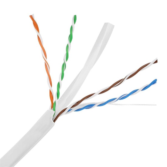 S-Link SL-CAT608 CAT6 Gri UTP Network Kablosu - 305 Metre, 24 AWG, 0.24 AVG, Yüksek Hızlı Kesintisiz Veri Aktarımı