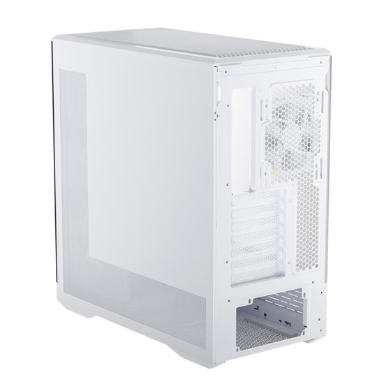 1st Player GM7 BTF Beyaz ATX Bilgisayar Kasası (GM7-BTF-WHT-4F) - 4x12cm ARGB Fan, Temperli Cam, Type-C, USB 3.0