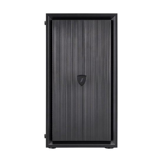 1st Player Black Sir B5M Siyah 400W M-ATX Kasa (B5M-BLK-3F-400W) - Temperli Cam, 3x12cm Fan, USB 3.0, 400W PSU