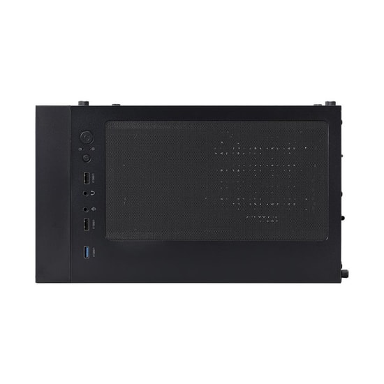 1st Player Black Sir B5M Siyah 400W M-ATX Kasa (B5M-BLK-3F-400W) - Temperli Cam, 3x12cm Fan, USB 3.0, 400W PSU