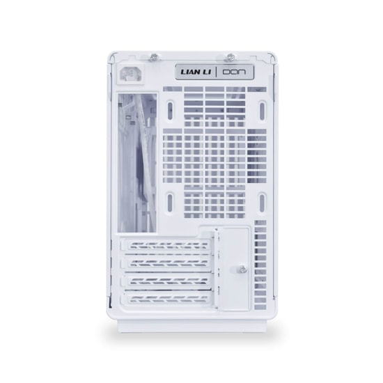 Lian Li Dan Case A3 Beyaz (G99.A3W-WD.00) M-ATX Mini-Tower Kasa - Ahşap Detay, 360mm Radyatör, 415mm GPU Desteği