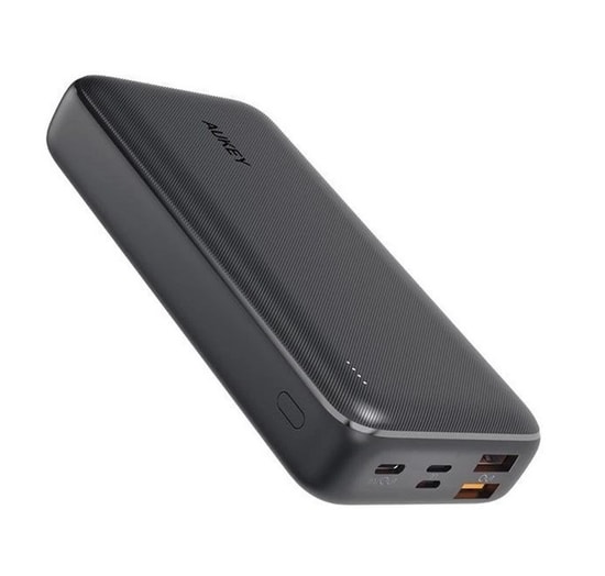 Aukey PB-N74S 20000mAh Siyah Powerbank - 22.5W Hızlı Şarj, PD 3.0, QC 3.0, Micro-USB ve Type-C Giriş/Çıkış Özelliği