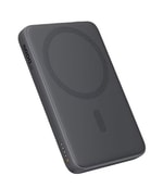 Aukey MagFusion PB-MS03-GY 5000mAh Gri Magsafe Powerbank - 15W Kablosuz Şarj, PD 20W Type-C Hızlı Şarj, Taşınabilir Şarj