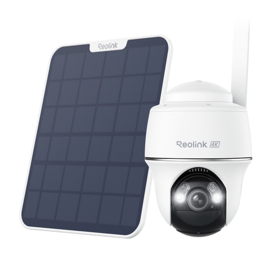 Reolink Go PT Plus 5MP 4mm 4G Güvenlik Kamerası - Solar Panel, Bataryalı, 10m Gece Görüşü, Sesli PT Kamera