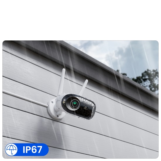 Reolink Elite 8MP 2.8mm Wi-Fi Güvenlik Kamerası (ELITE-2.8MM-8MP-30METRE-WIFI) - 180 Panoramik, 30m Gece Görüşü